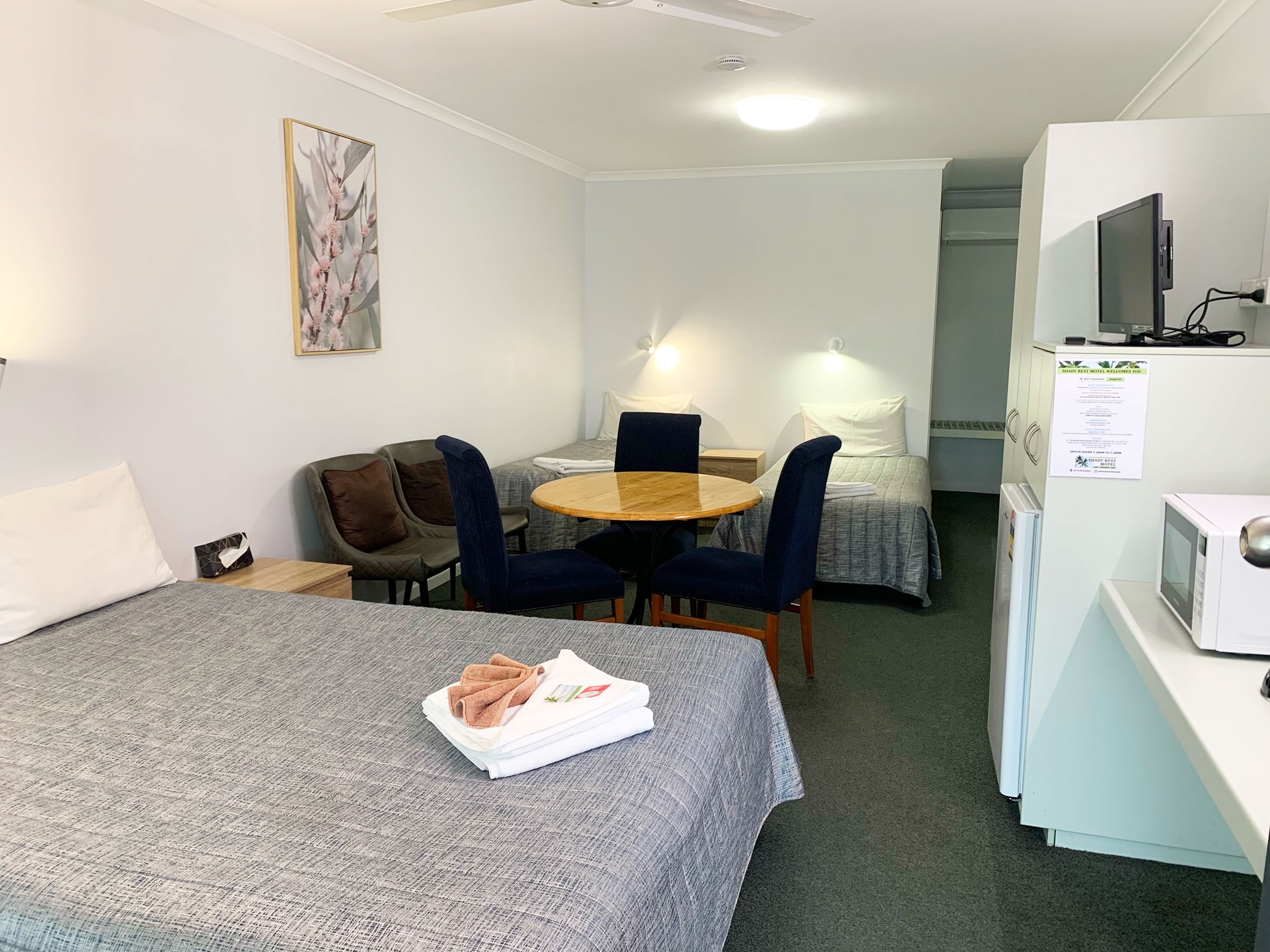 3 Bed Family Room at the Shady Rest Motel in Gympie